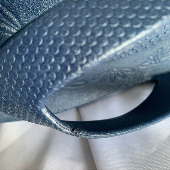 Okabashi Support Sandals Flip Flops Women's Dark Navy Blue Medium/Large - Picture 5 of 11